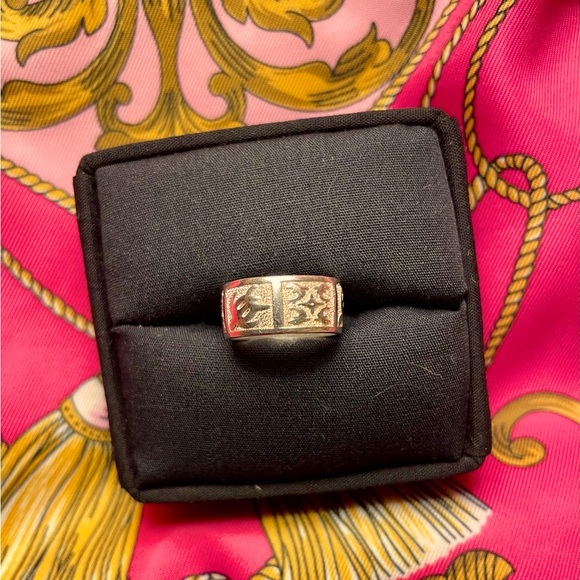 Hawaiian Honu Turtle and Quilt Sterling 925 Ring 🐢 💜 - Picture 2 of 5